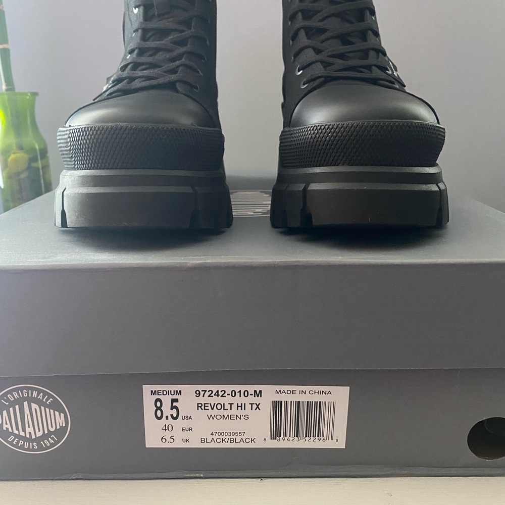 Palladium Women’s Black Revolt H TX Shoes